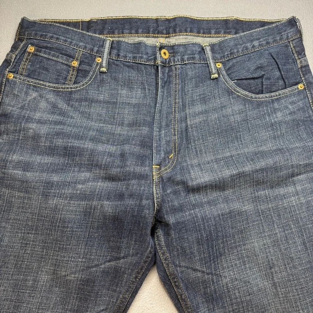 Levis 569 Jeans Loose Straight 38x34 (FIT 41x33) Baggy Dark Wash Denim Skater